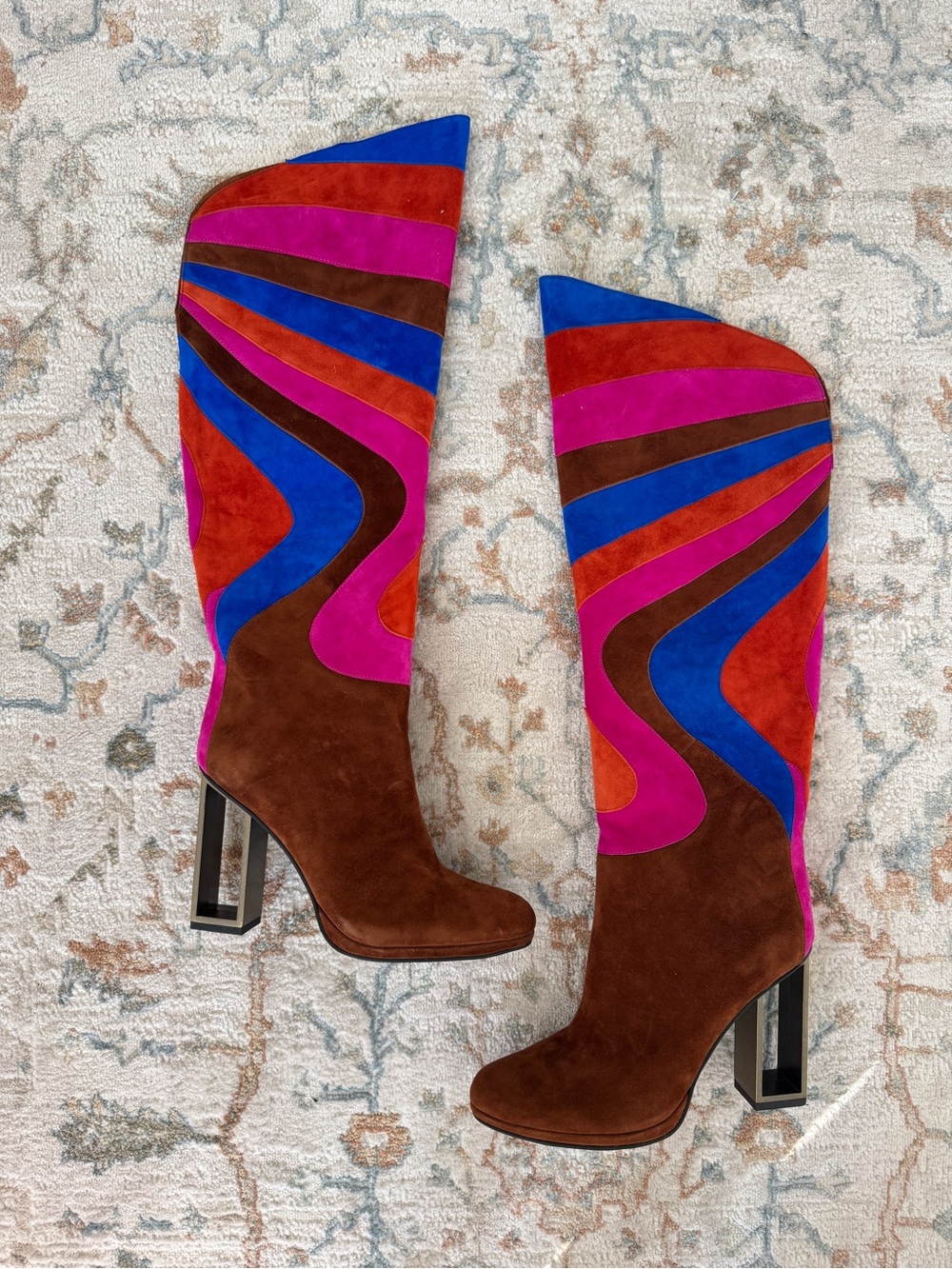 JEFFREY CAMPBELL Energy Over The Knee Boots 9